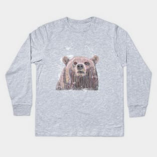 Bear Splash Kids Long Sleeve T-Shirt